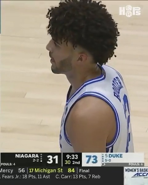 Potential No. 1 pick Cameron Boozer in a blowout win: 14 PTS | 5-11 FG | 5 REB | 3 STL | 2 BLK
