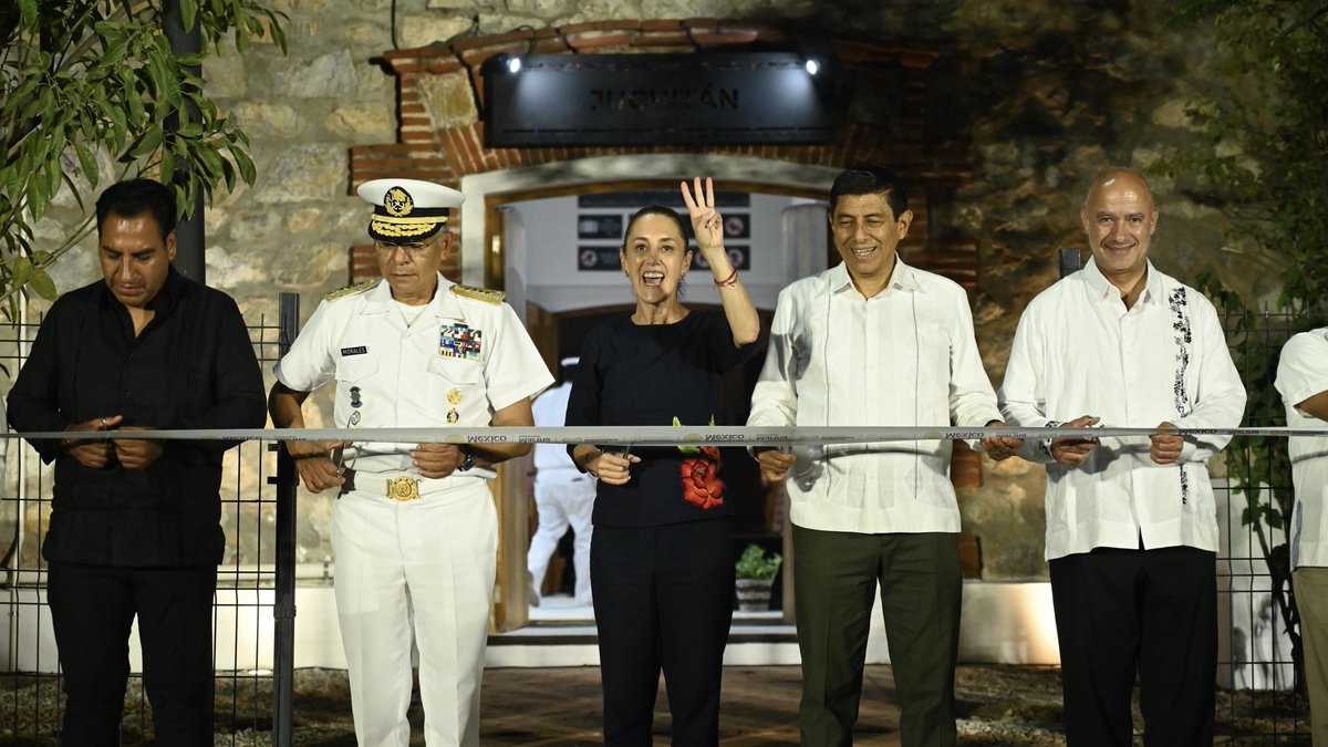 En Oaxaca, la presidenta Claudia Sheinbaum Pardo inaugura la estación Juchitán de la Línea K; junto con los Polos de Desarrollo, atraerán inversión, generarán empleos y activarán el comercio local.