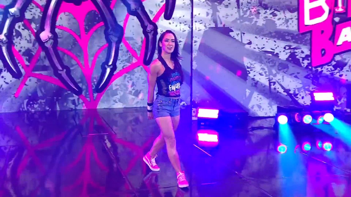 AJ LEE IS THE FIFTH MEMBER BUT SHE'S OUTNUMBERED!! 😱