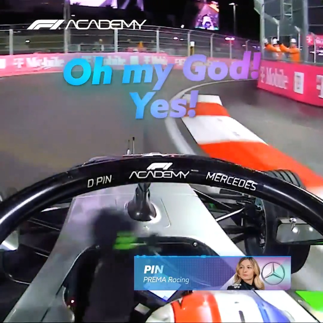 "You played very smart." What a drive amongst the chaos from Doriane Pin to take the Reverse Grid race win.