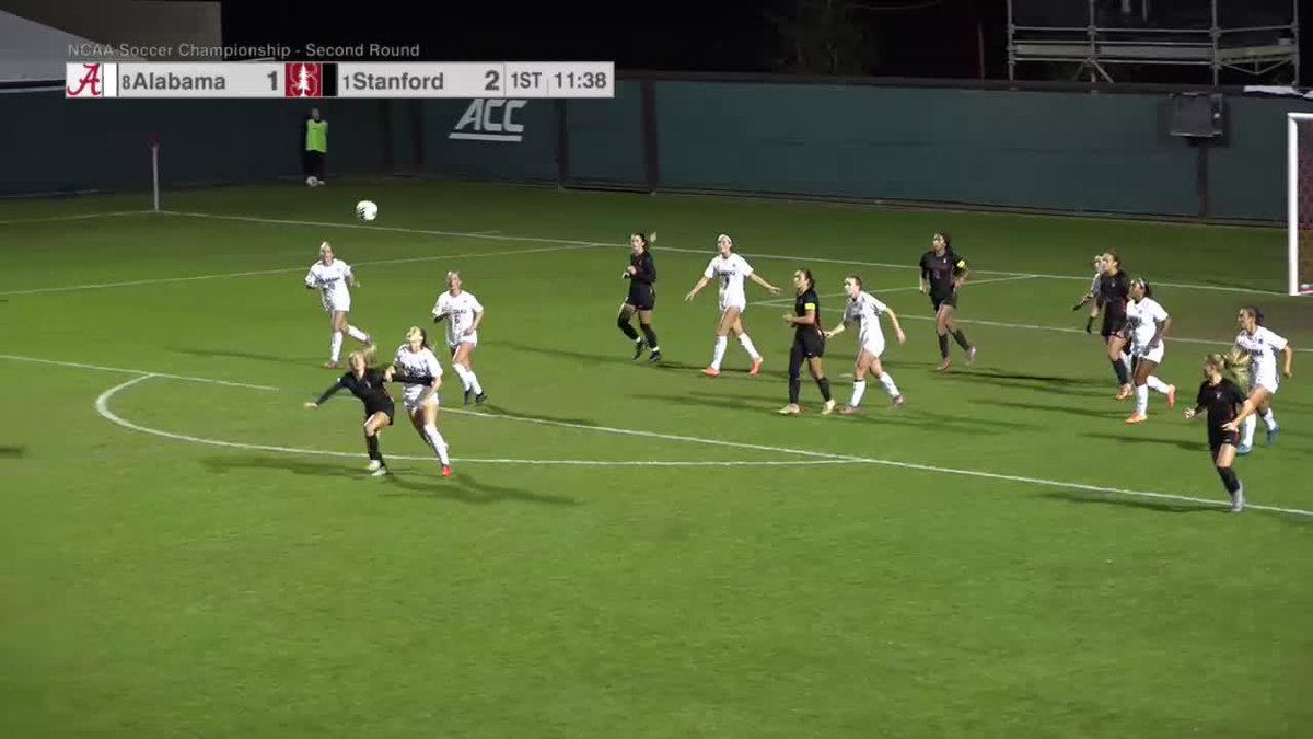 Maddie Padelski with the equalizer🔥 #RollTide 📺