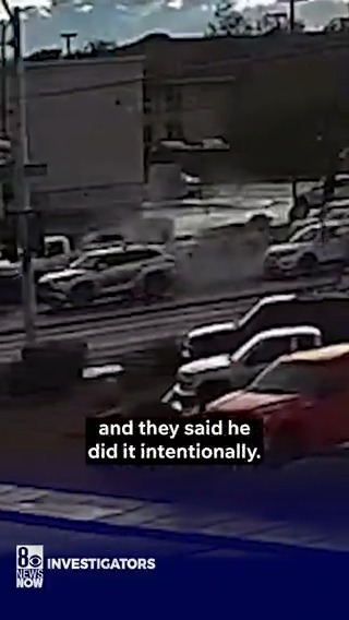 The 19-year-old accused of causing a 12-car collision in Las Vegas on Tuesday accelerated to 71 mph and intentionally caused the crash that killed his pregnant girlfriend and another driver, police allege in documents the 8 News Now Investigators obtained.