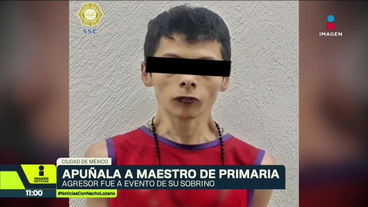 Un maestro fue acuchillado en la cabeza por el tío de un alumno de la primaria Gertrudis Boca Negra de Lazo de la Vega, en la #GAM, #CDMX. El menor estaba siendo agredido por su familiar cuando el docente quiso defenderlo: