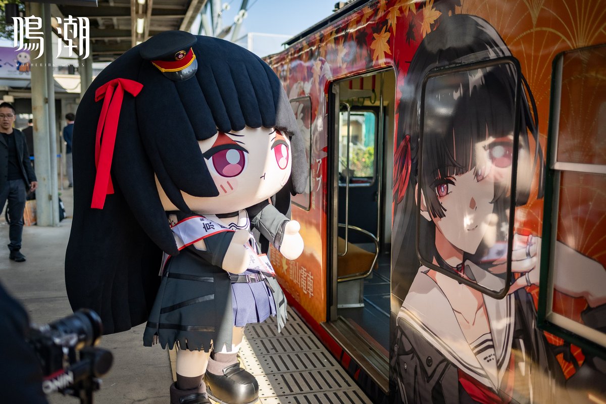 #千咲 の一日車掌お仕事レポート🚃✨ 特別な「出勤」風景を、ぎゅっと詰め込んでお届けします！🎥 京阪沿線を巡りながら、秋色に染まる町へ―― 千咲と一緒にお出かけしよう🍁 #千咲と紅葉めぐり #千咲ちゃん