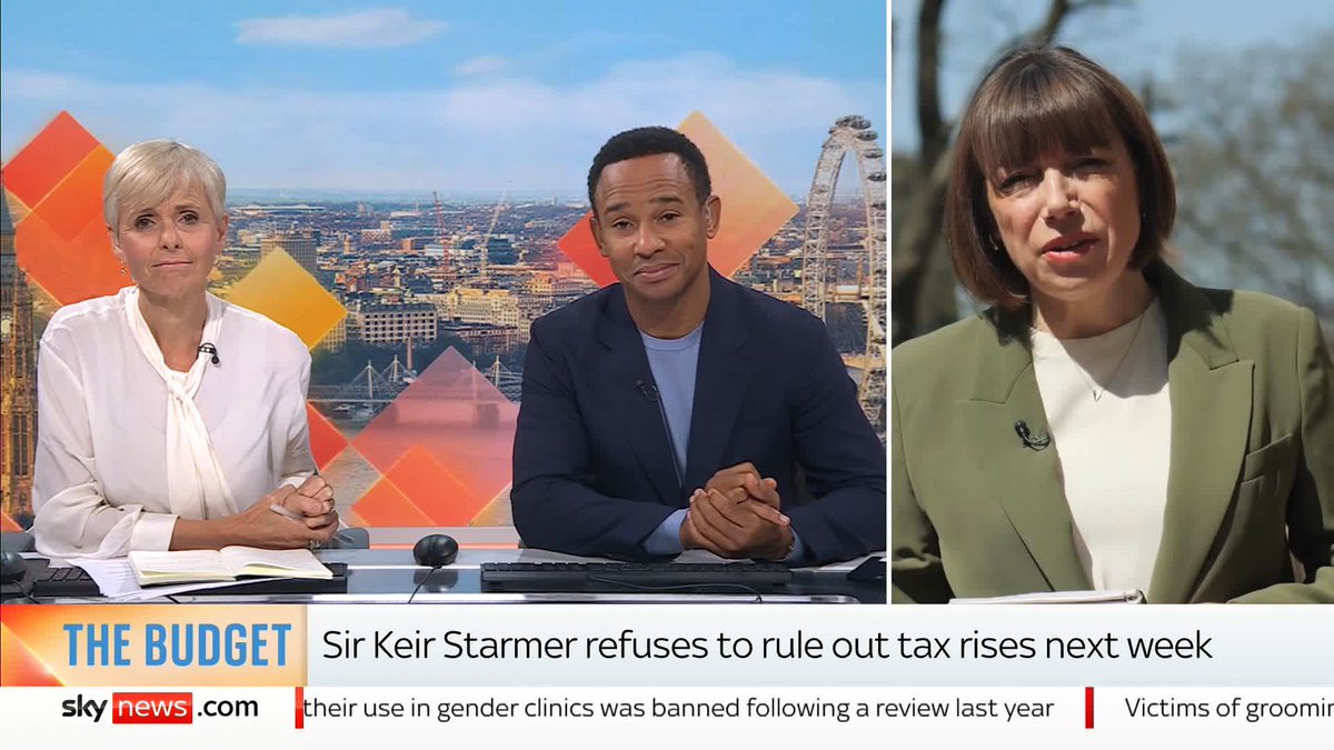 "The PM simply will not repeat the commitments he made in the manifesto" Sky's Beth Rigby reflects on her interview with Keir Starmer, in which he refused 12 times to rule out tax rises 📺 Sky 501 &amp; YouTube