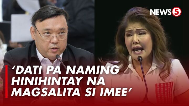 ‘SANA MAS MAAGANG NAGSALITA SI IMEE PARA HINDI NA-KIDNAP SI FPRRD’ ‘Yan ang naging pahayag ni dating presidential spokesperson Harry Roque ukol sa kontrobersyal na pahayag ni Sen. Imee Marcos tungkol kay Pres. Bongbong Marcos sa INC rally nitong Lunes, Nov. 17.