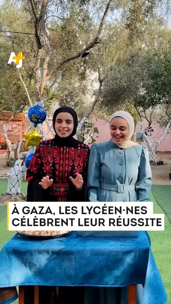 À Gaza, des lycéen·nes célèbrent leur réussite aux examens du bac. Et malgré la guerre génocidaire, plusieurs d’entre eux ont obtenu des résultats exemplaires.
