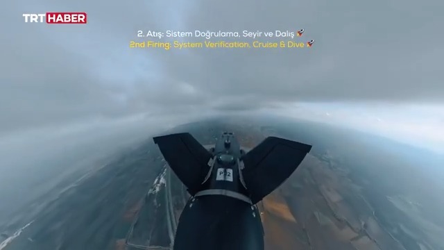 🚀Yapay zeka destekli mini seyir füzesi Bayraktar KEMANKEŞ-1, Atış, Seyir ve Dalış Testi'ni başarıyla tamamladı.
