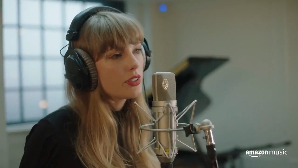 🔙| 4 years ago today, Taylor Swift for “Christmas Tree Farm (Old Timey Version)” interview with Amazon Music.