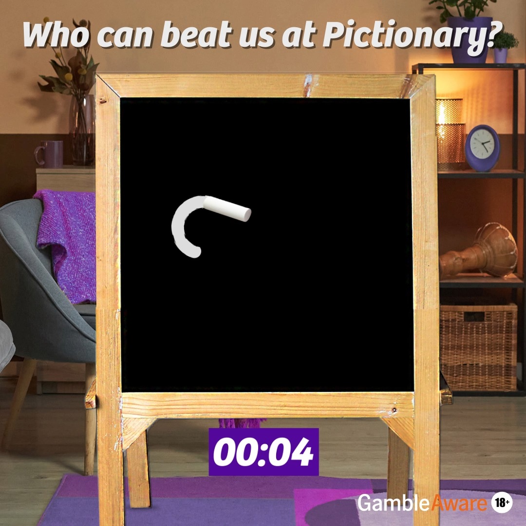 Pictionary experts, assemble! ✏️ ⁣ ⁣ Guess what we were drawing and you could win one of three £50 UberEats vouchers. ⁣ ⁣ _____________⁣ ⁣ Three randomly selected winners will be announced on 28 November to win a £50 UberEats voucher each. Vouchers can be used on both Uber Eats and Uber Rides. ⁣ Winners must message us to redeem. Vouchers are not exchangeable for cash. Voucher codes must be redeemed and used within 7 days of issue (day of issue refers to the date when a player receives the voucher via email). If the voucher is not redeemed, winners are no longer eligible for the voucher as it will expire.