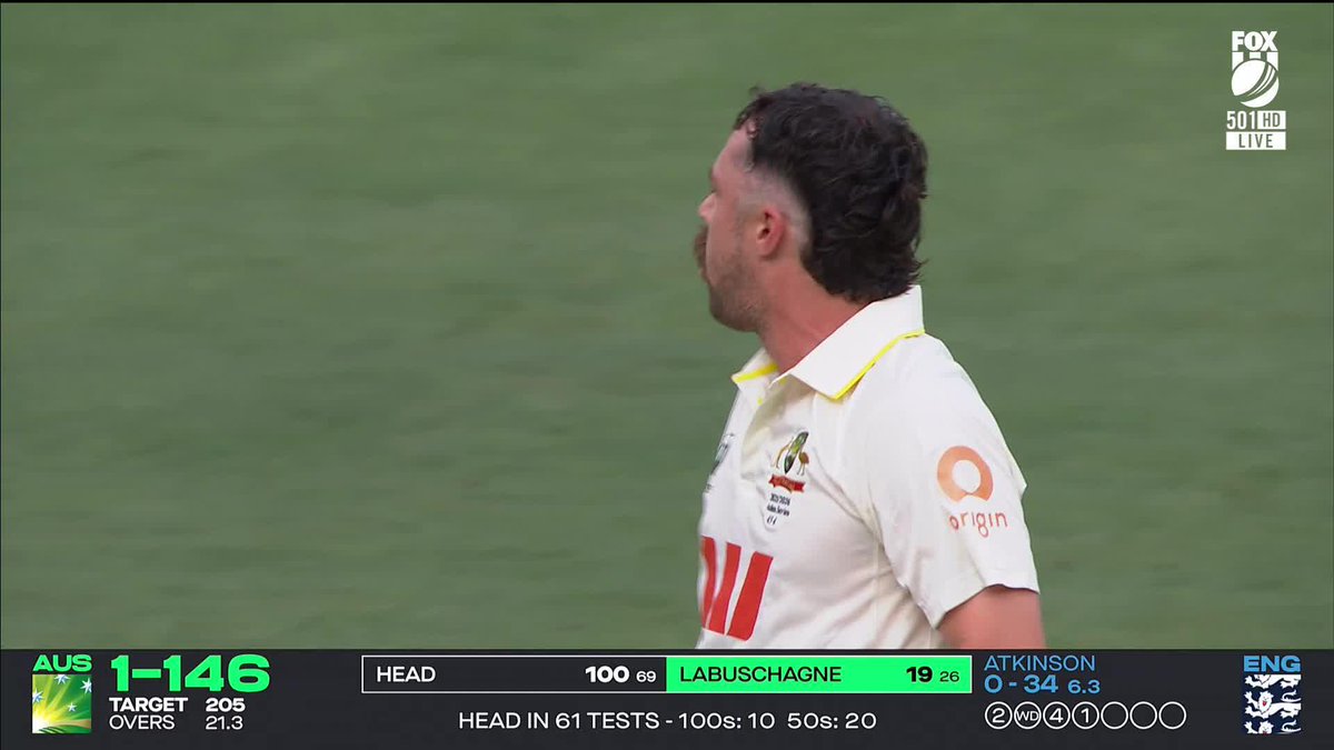 Are you guys enjoying Travis Head's concert at Optus stadium? 🏟️🔥 📺Watch #Ashes on ch. 501 or stream via Kayo Sports: ✍️BLOG 🔢MATCH CENTRE
