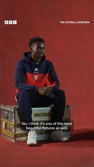 🗣 "One of the most beautiful fixtures!" 🆚🤩 What the north London derby means to Arsenal's @bukayosaka87 🤝