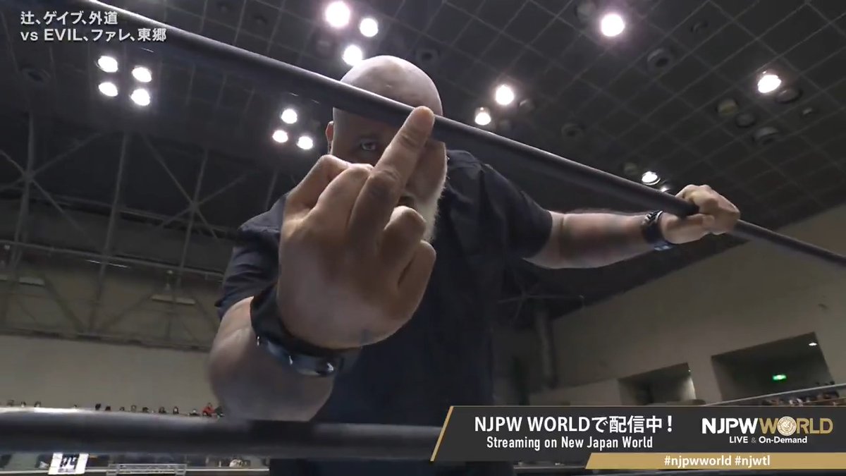.DON FALE "😎🖕" From the profile URL #NJPW #njpwworld #njwtl