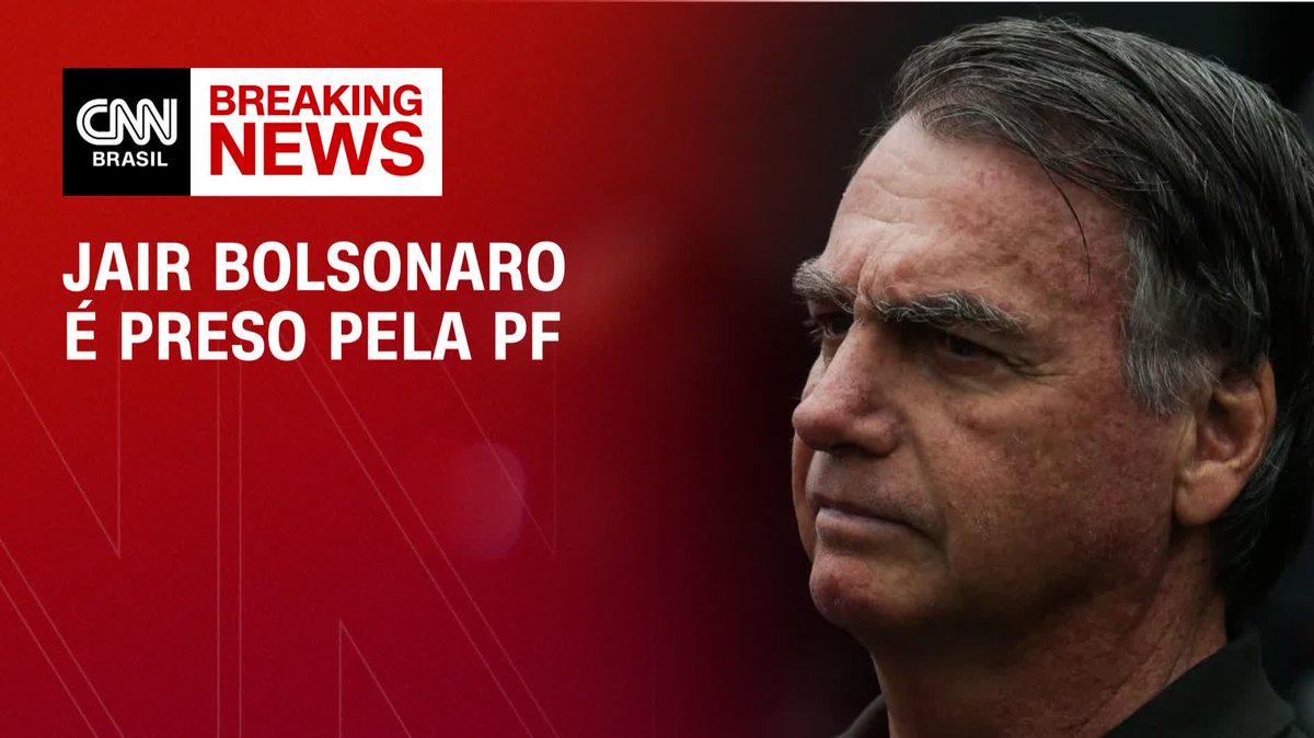 Jair Bolsonaro é preso pela PF; assista #CNNNewsroom