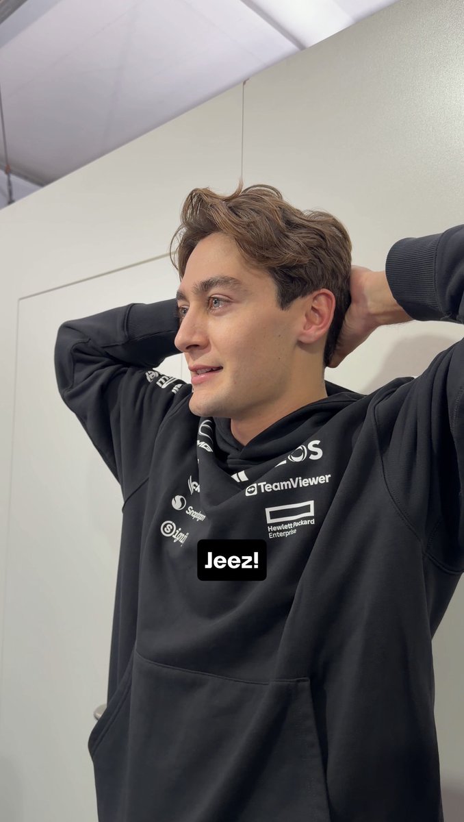 How George and Kimi reacted to THAT @F1Academy Race 1! 🫨 50p for the swear jar Mr Antonelli 😅