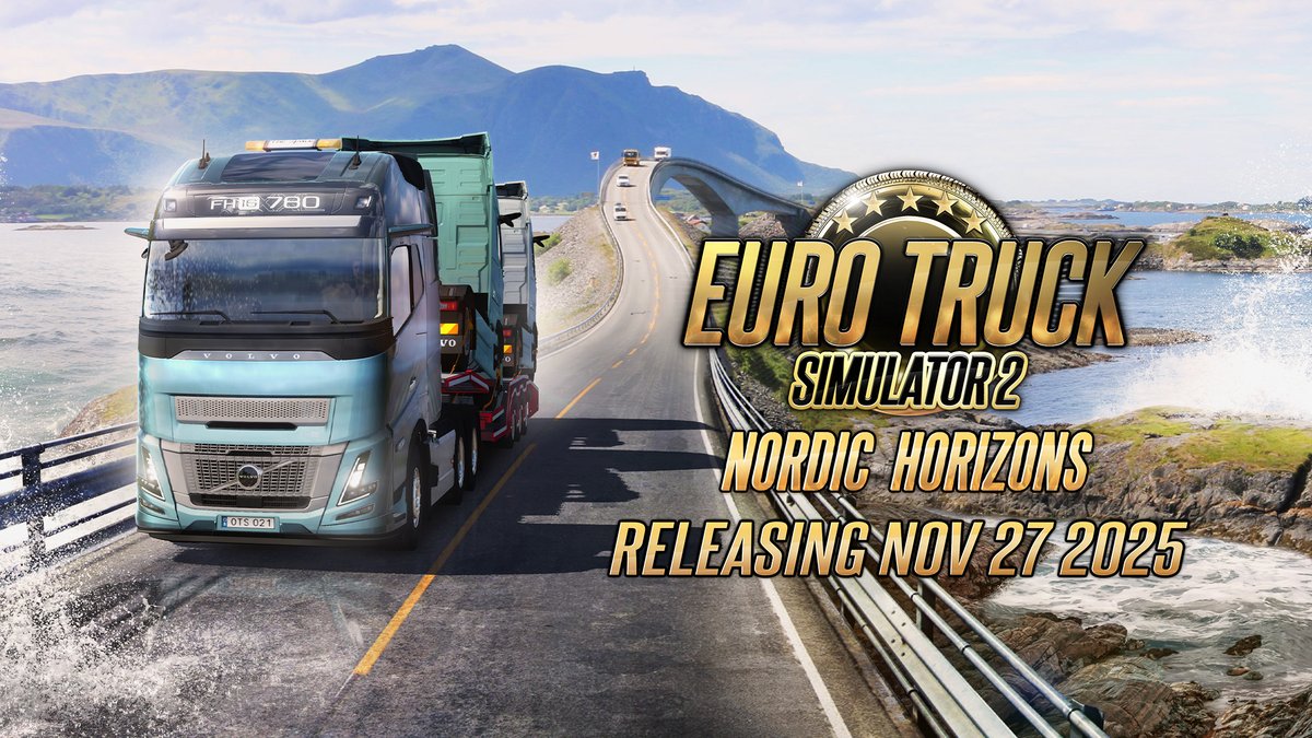 Only five days remain until the Nordic Horizons DLC releases! ⌛️😍 Make sure to add it to your Steam wishlist and get ready to hit the road on November 27! 👇