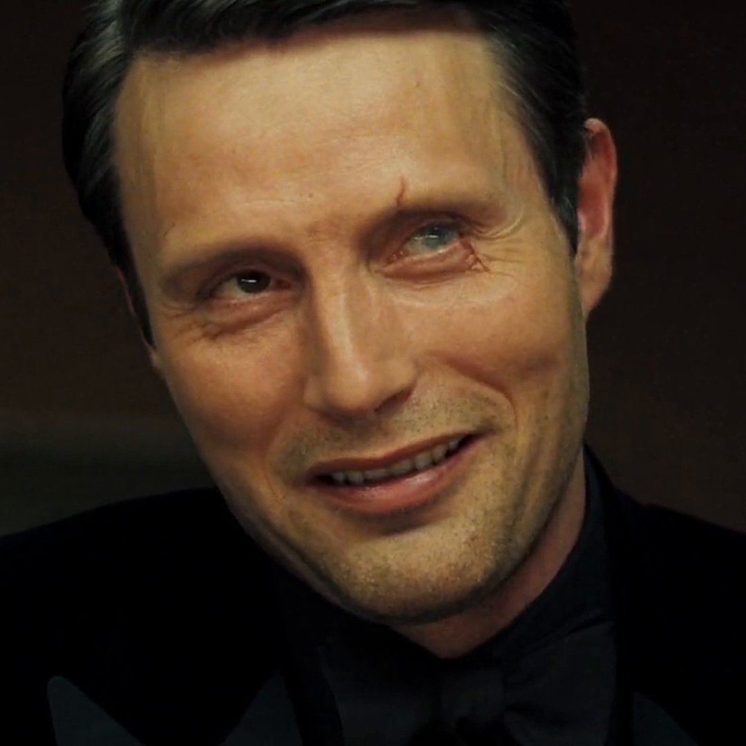 Villainy never looked so good. Happy Birthday, Mads Mikkelsen, aka Le Chiffre from CASINO ROYALE.