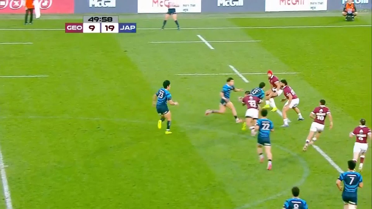 ジャック・コーネルセン選手のスーパープレーーー🔥🔥🔥🔥🔥 #jsporugby 📺J SPORTSオンデマンドでLIVE配信中