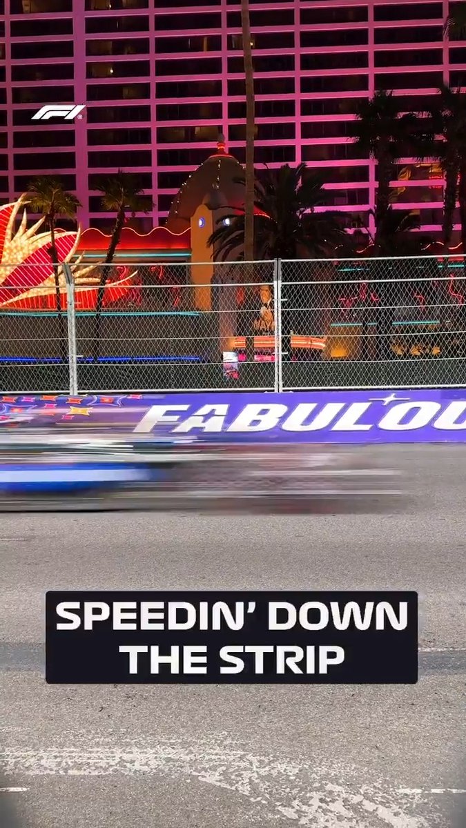 Insane speed 🤯 #F1 #LasVegasGP