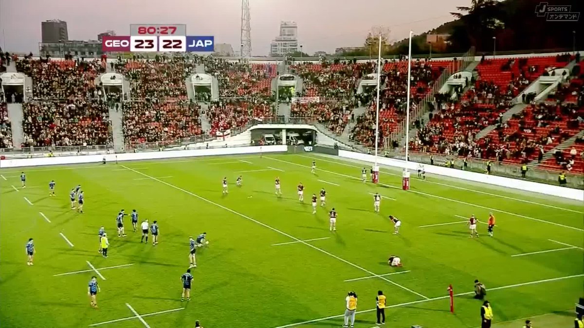 スンシン選手の最後のキック🏉 このプレッシャーは本当ものすごいものがあったと思う。 これをキッチリ決めたことに、これ以上ないたくましさを感じましたラガ。
