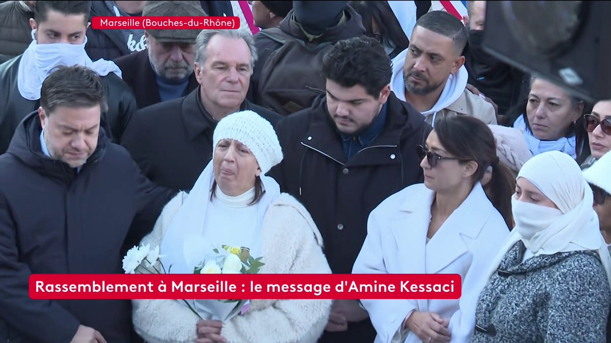 🔴 Marseille - le message d'Amine Kessaci : "Mon frère est mort pour rien (...). Un homme politique a proposé que je reçoive la légion d'honneur mais je ne cherche aucun honneur. Je cherche la justice pour mon frère." 🗣 Amine Kessaci, militant et frère de Mehdi Kessaci.