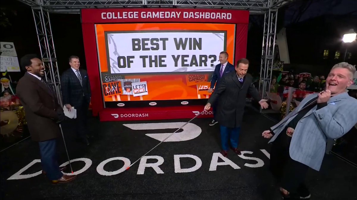 "Let's just don't let that s--- happen again today." Nick Saban on Oregon's loss to Indiana 😅