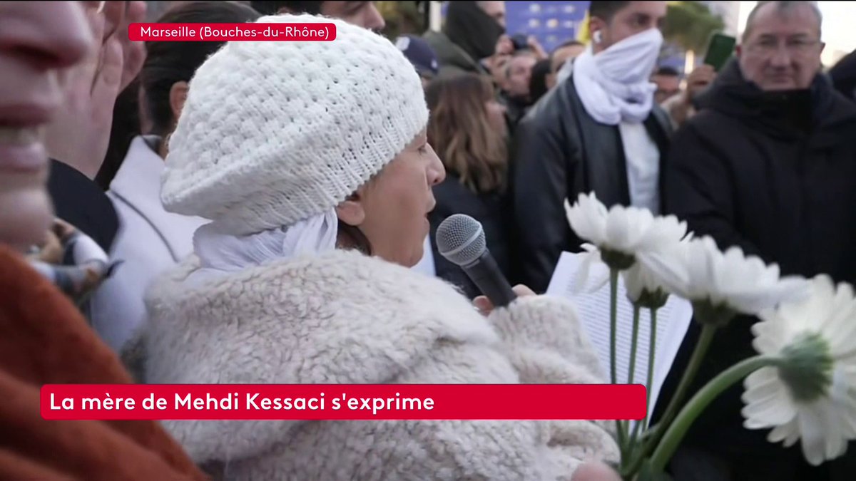 🔴 Marseille - La mère de Mehdi Kessaci prend la parole : "C'est le deuxième fils qu'ils me prennent. Vous m'avez déjà tuée, mais vous ne tuerez jamais l'amour que j'ai pour mes enfants." #canal16