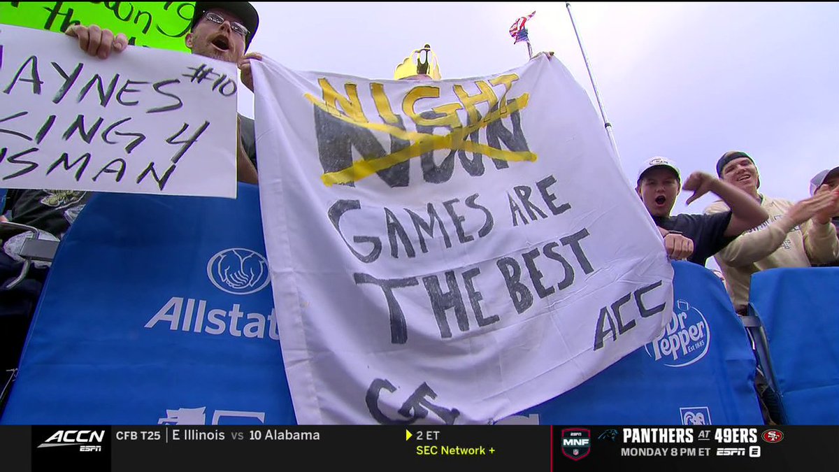 Georgia Tech fans are fired up NINE hours before kickoff 😤 Georgia Tech Football
