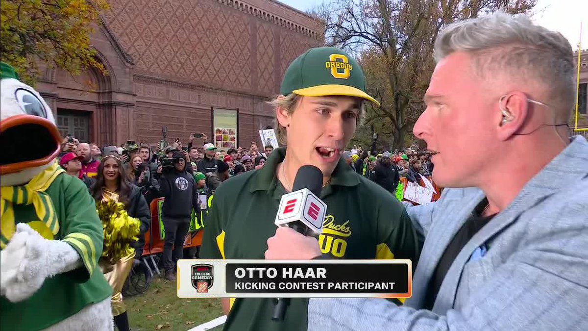 .Pat McAfee: "What is your major brother?" Otto: "I'm a computer science major." Pat: "So what does that mean, going forward you're going to do what?" Otto: "Computer science." Pat: "Yes you are!" 🤣
