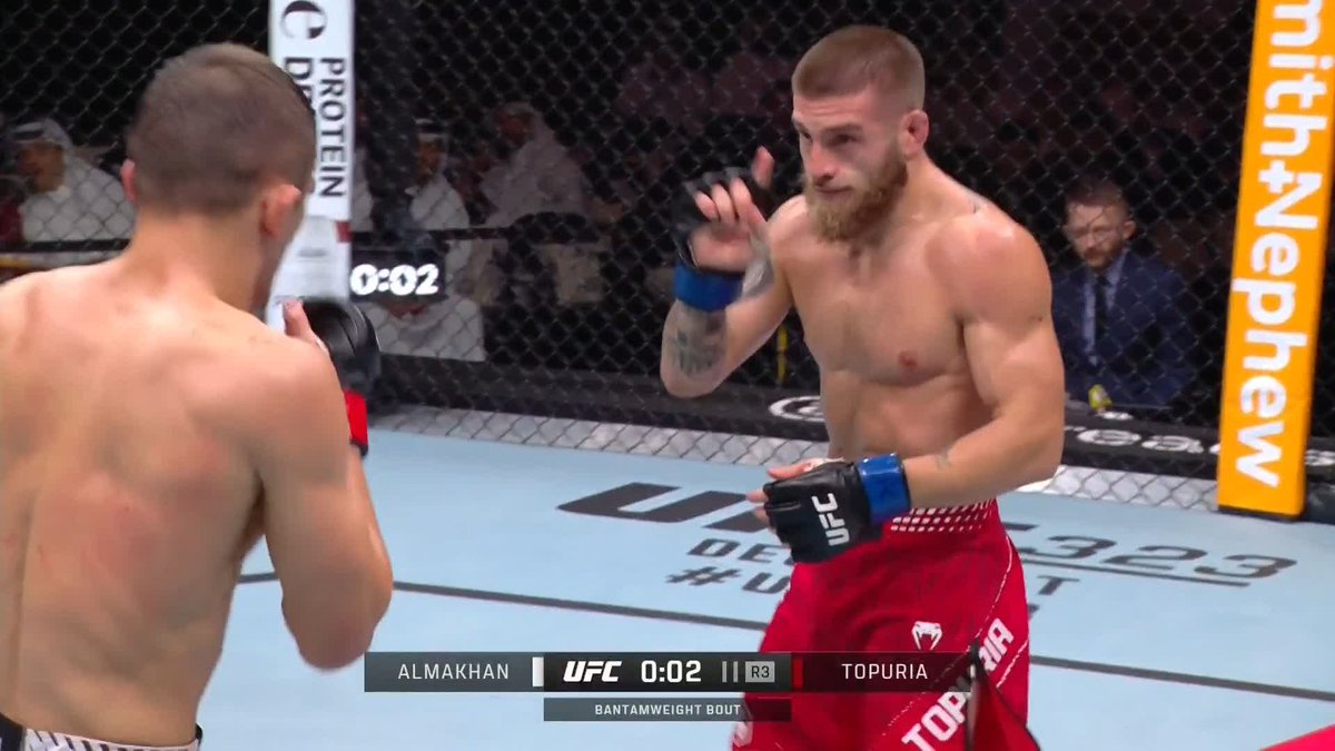 Aleksandre Topuria gets his 2nd UFC win