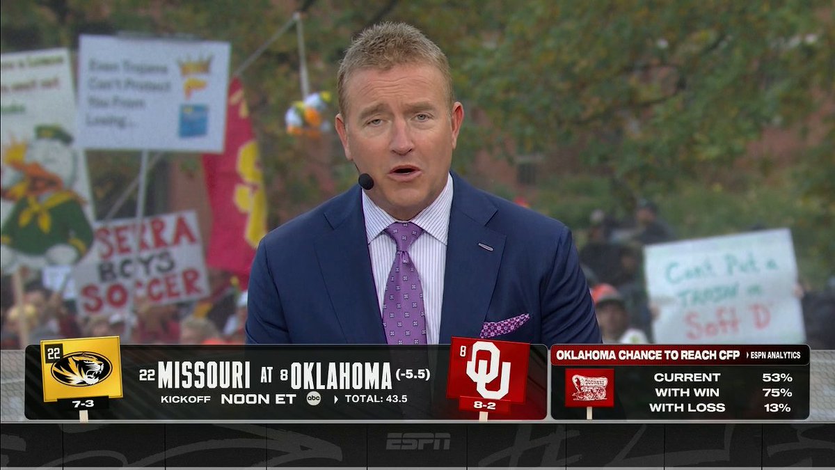 .Kirk Herbstreit takes a look at Oklahoma's defense ahead of the Sooners' game against Missouri ✍️