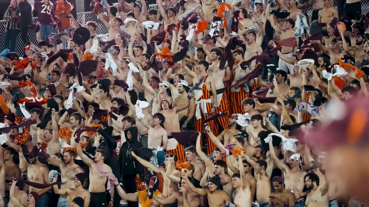 Enter Sandman by Metallica transformed Virginia Tech Football entrance into one of the most iconic scenes in sports 🎸 It is the heartbeat of one of the strongest home-field advantages in college football 👏