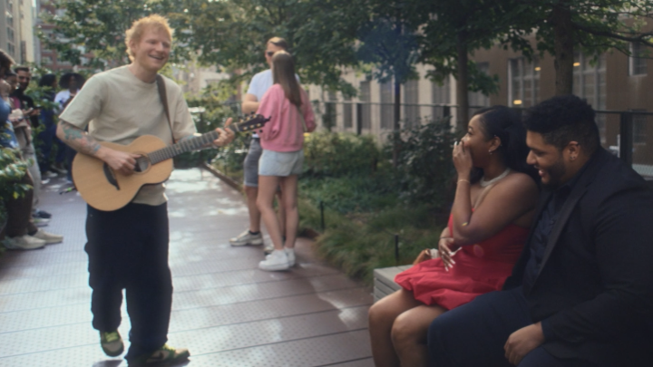 Ed Sheeran headlining your proposal is crazy ONE SHOT with Ed Sheeran: A Music Experience