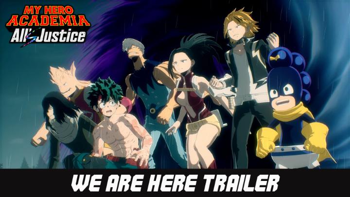 Sorry I'm late... but WE ARE HERE now! Class 1-A arrives to spur Deku on with the power of Friendship when all seems lost. But will it be enough? Play the fateful battle in MY HERO ACADEMIA: All's Justice! #MHA #MHAAJ Pre-order now: