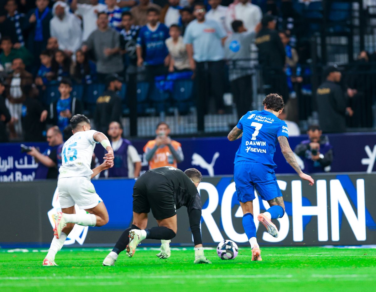 نونيز حوّل صناعة كوليبالي إلى هدف هلالي 🔵✔️ #دوري_روشن_السعودي | #للجماهير