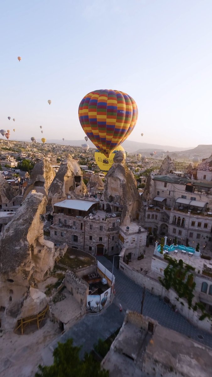 The most famous hot air ballon festival through Jackson Goldblatt's lens 🇹🇷 Shot on #GoProHERO12 Black for a $500 GoPro Award. Did you know HERO12 Black is on sale for just $299 right now? 🤑 #GoPro #Cappadocia #Turkey #HotAirBalloon #Relaxing