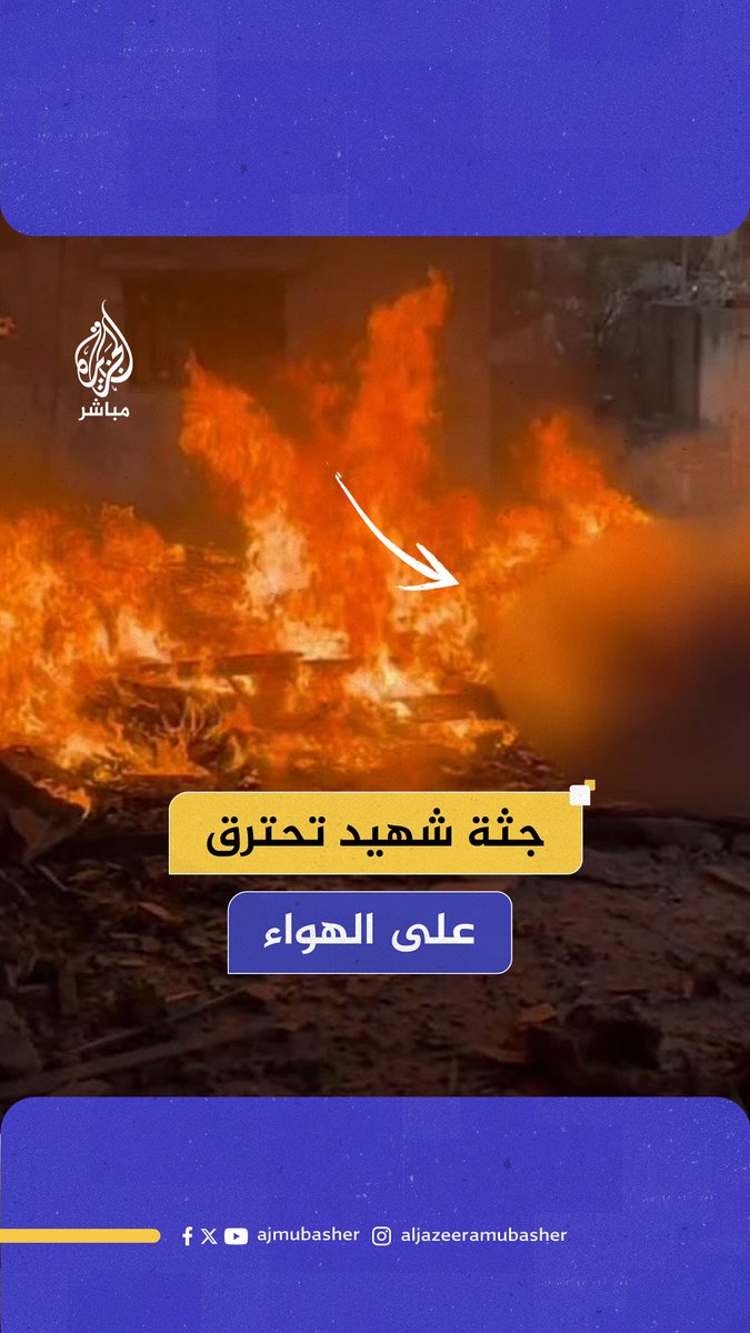 " يا شباب فيه جثة هنا".. صدمة مراسل قناة الجزيرة مباشر في حي النصر بمدينة #غزة #الجزيرة_مباشر
