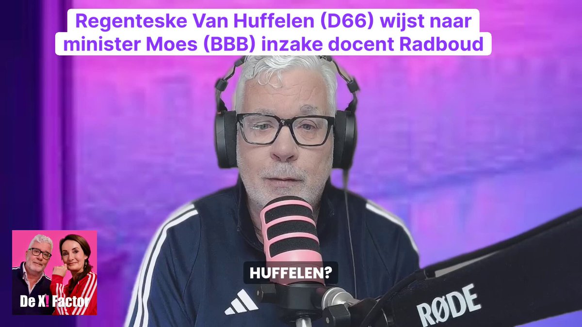 'Regentesk': Universiteitsbaas Alexandra van Huffelen verwijt Gouke Moes van BBB BoerBurgerBeweging 🍀🍀🍀 bij Sven op 1 dat hij 'te ver is gegaan' in de kwestie 'Pettit'. Esther van Fenema keek er met 'geknepen billen' naar. De X! Factor: