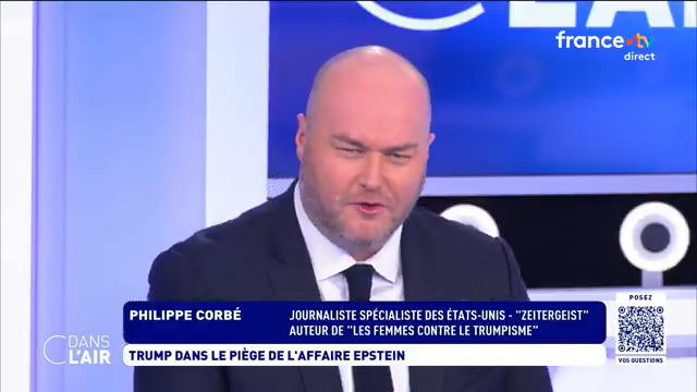 "C'est un changement de situation politique pour Donald #Trump. Il entre dans une phase du canard boiteux. Il est réélu et, d'une certaine manière, son pouvoir s'effiloche. Et cela arrive tôt, moins d'un an après son retour à la Maison-Blanche." Philippe Corbé dans #cdanslair
