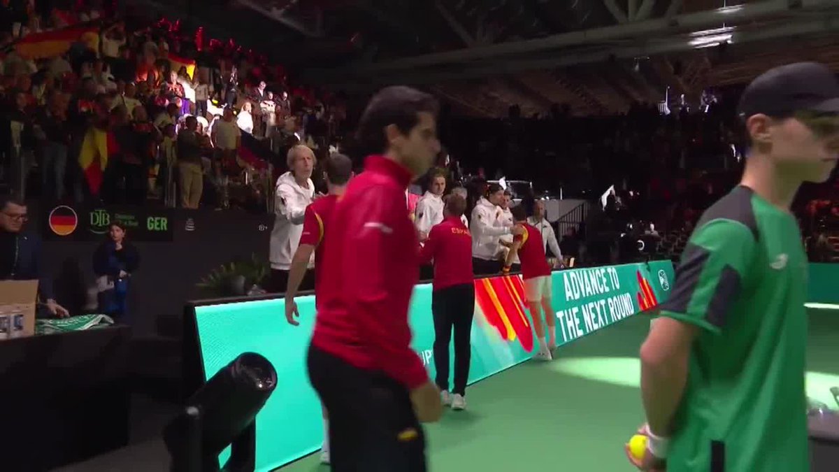Granollers and Martinez get the job done for Team 🇪🇸 in the doubles with a 6-2 3-6 6-3 win to send Spain through to the Davis Cup Finals They will take on🇮🇹 in Bologna No Sinner or Alcaraz present A chance for the other players to shine & make history!