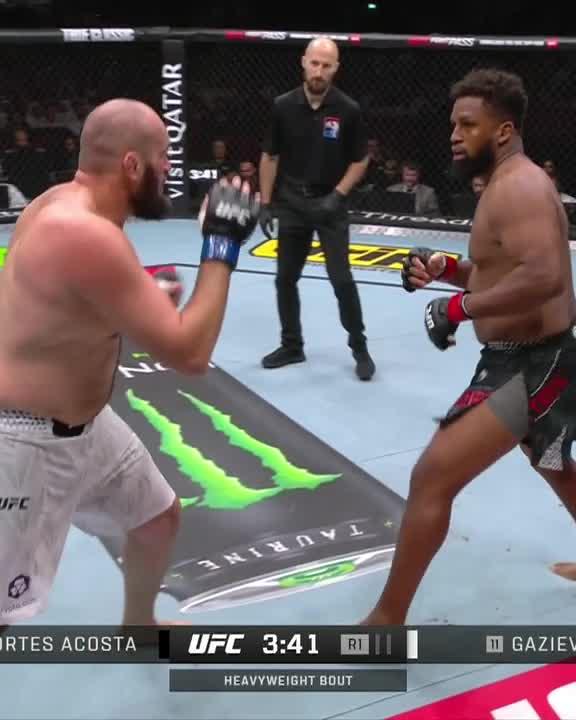 WALDO CORTES ACOSTA ON SHORT NOTICE 🤯 #UFCQATAR