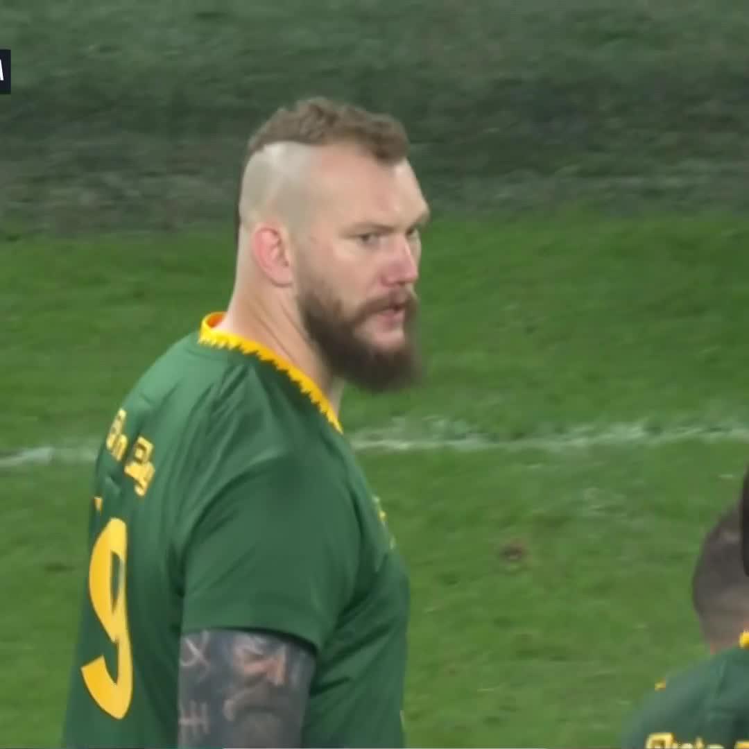 ๐๐ก๐ ๐๐ข๐ค๐ข๐ง๐ ๐ช๐ ๏ธ RG Snyman comes on for his 50th cap in the green and gold ๐ฟ๐ฆ ๐บ Stream #QuilterNS on DStv:
