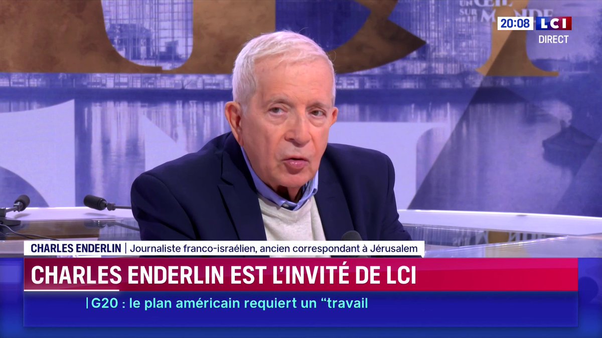🗣️ "L'actuel gouvernement israélien est le plus à droite, le plus raciste et le plus annexioniste de l'histoire d'Israël." 💬 Charles Enderlin, journaliste franco-israélien