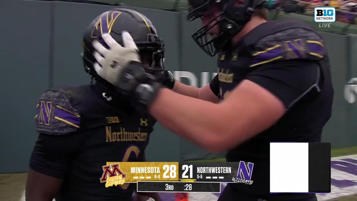 AND WE'RE TIED AT WRIGLEY 💥 Northwestern Football 📺: BTN