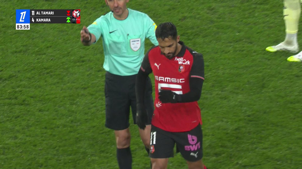 PAUL POGBA 🇫🇷 EST OVATIONNÉ POUR SON RETOUR EN LIGUE 1 À RENNES !!!! 👏👏👏 🎥 L1+