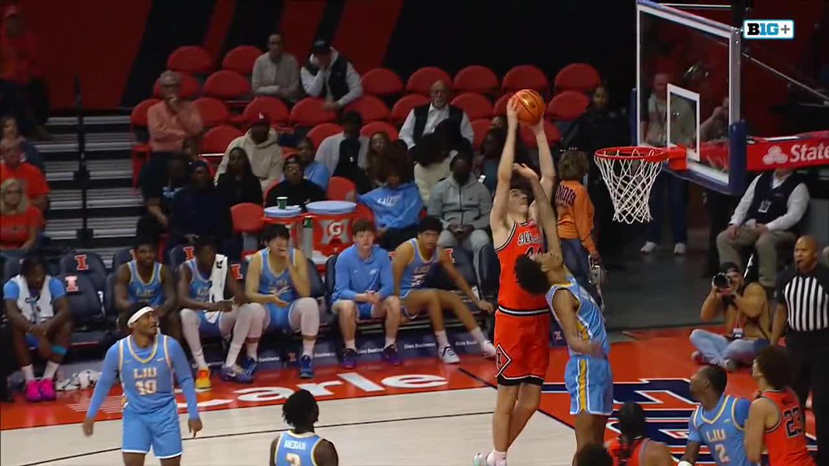 Boswell ↗️ Ivisic Zvonimir Ivisic got up for this highlight-reel Illinois Men's Basketball alley-oop 😲 Subscribe/watch on B1G+