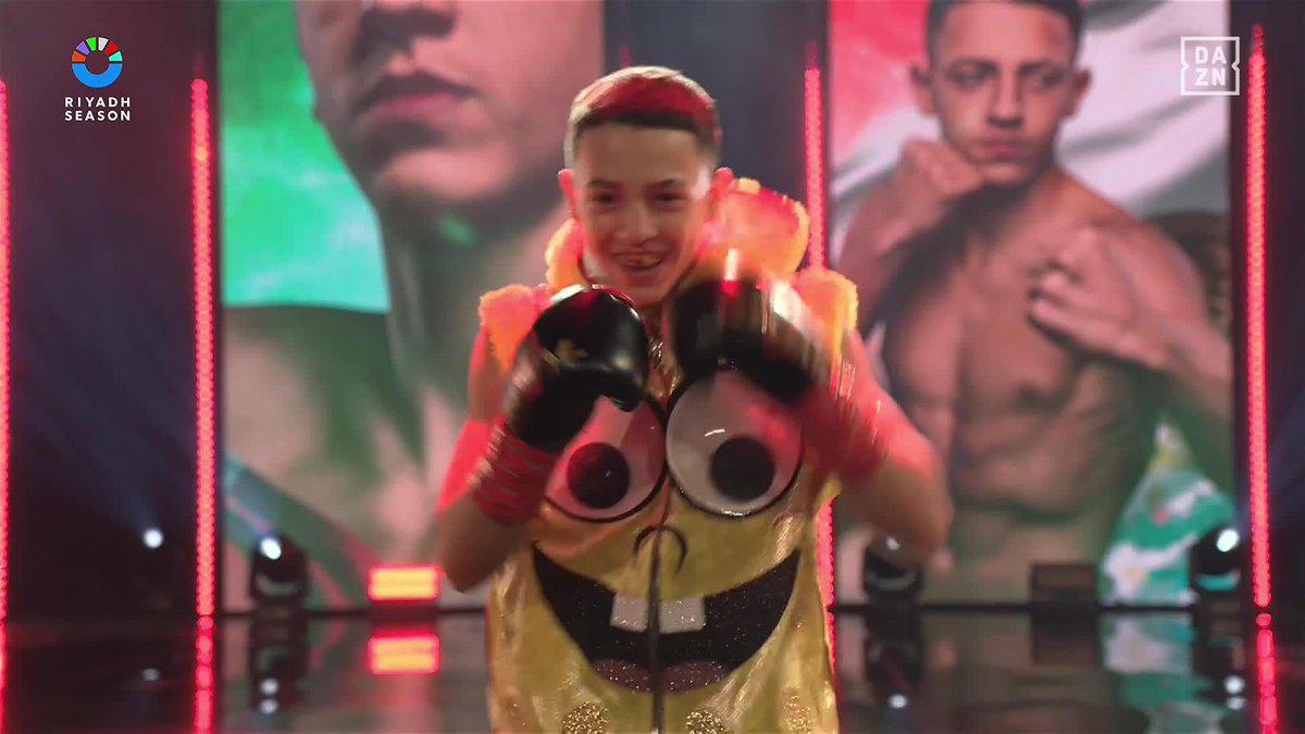 ONLY 16 YEARS OLD! 🥊Juan El Guerito takes the ring for tonights first bout of action! 🎟️ Buy #RingIV: Night of Champions NOW at | Nov 22 | Live exclusively on DAZN | @RingMagazine ◾