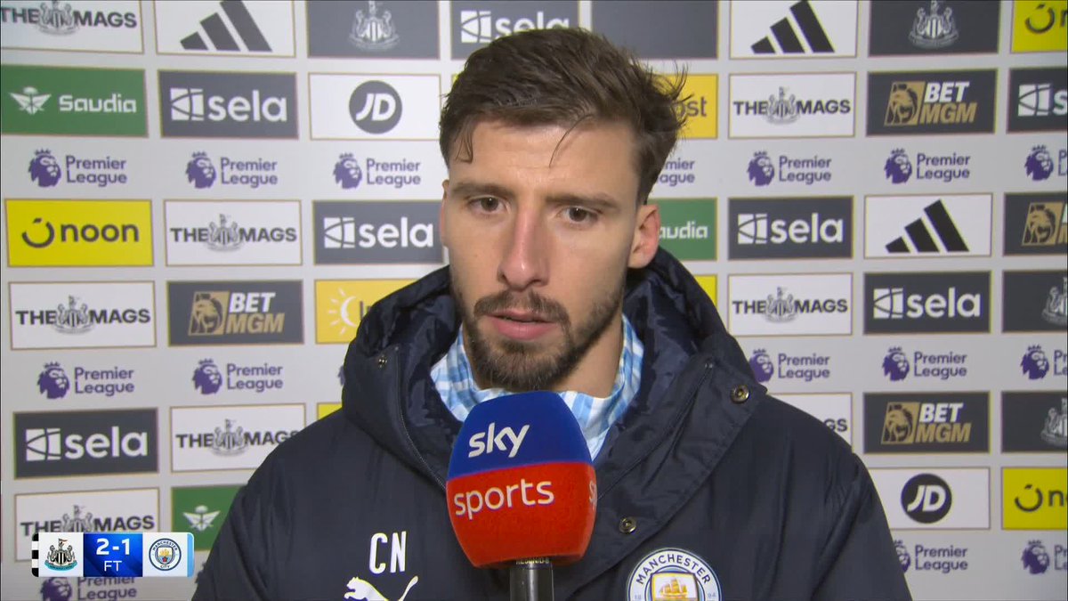 "Sometimes you allow it, sometimes you don't" Ruben Dias says he wants more consistency in how the rules are applied 🗣️