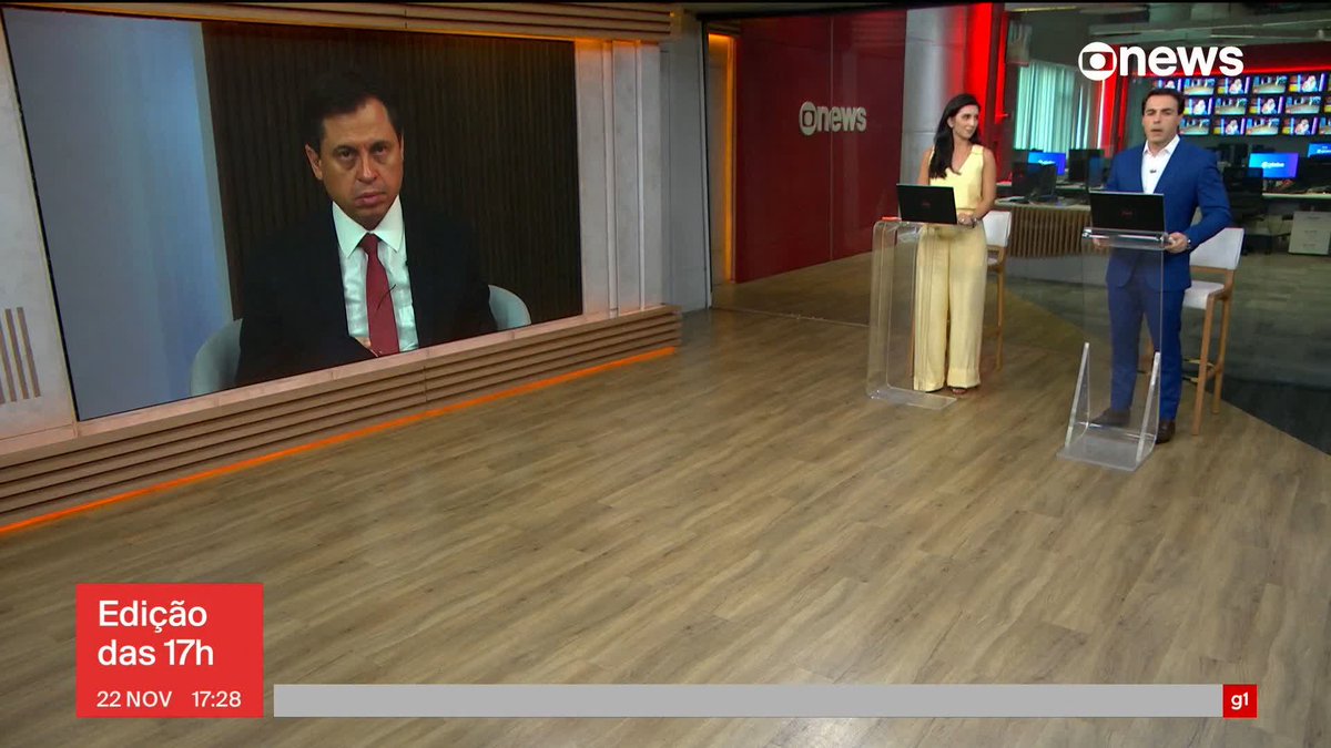 Trump reage à prisão de Bolsonaro: "É uma pena". ➡️ Assista à #GloboNews: #Edição17