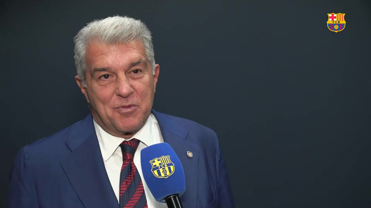 🔊 President Joan Laporta Estruch on the return to Spotify Camp Nou